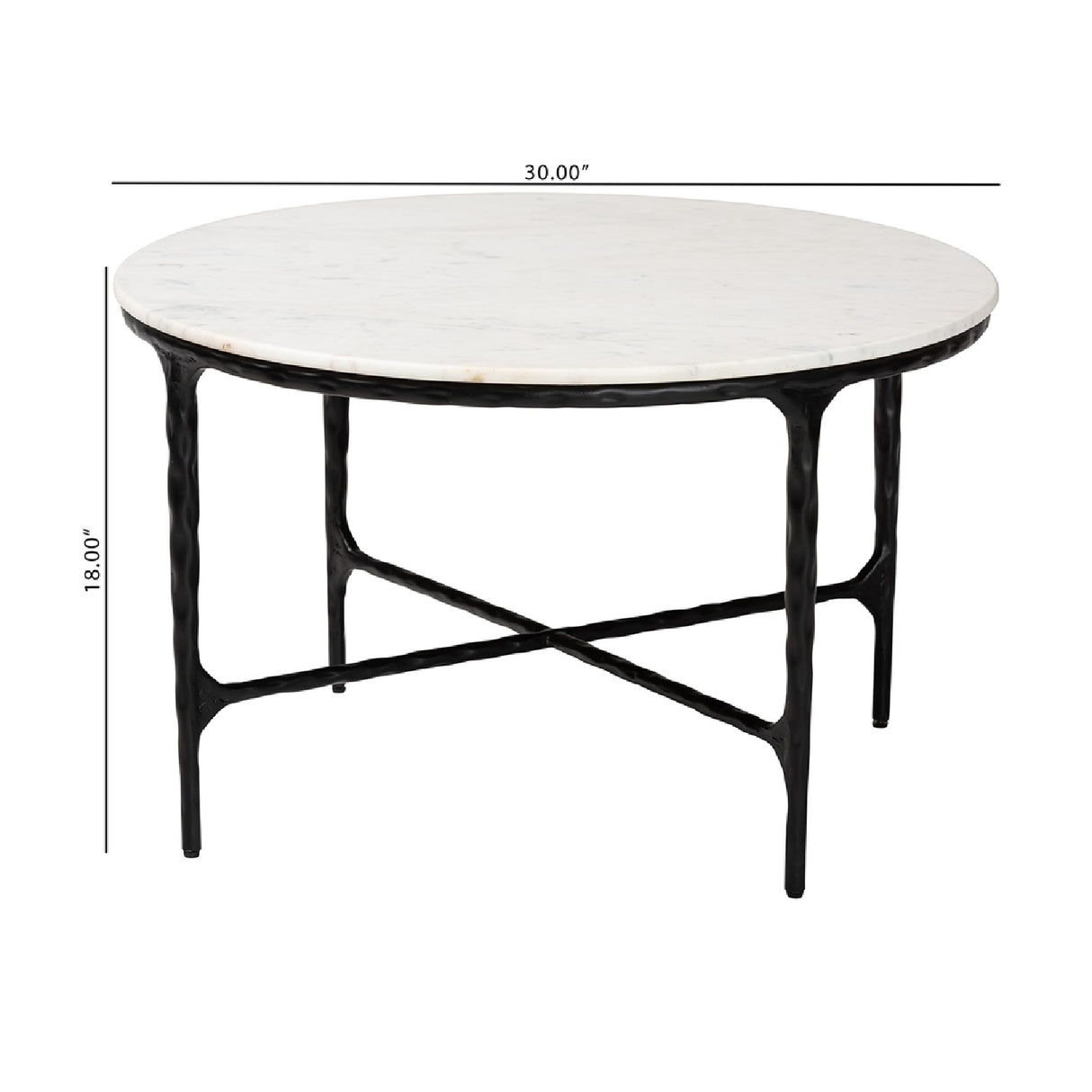 Modern European furniture - Round White Marble Coffee Table - www.oroa.com | Oroa.com