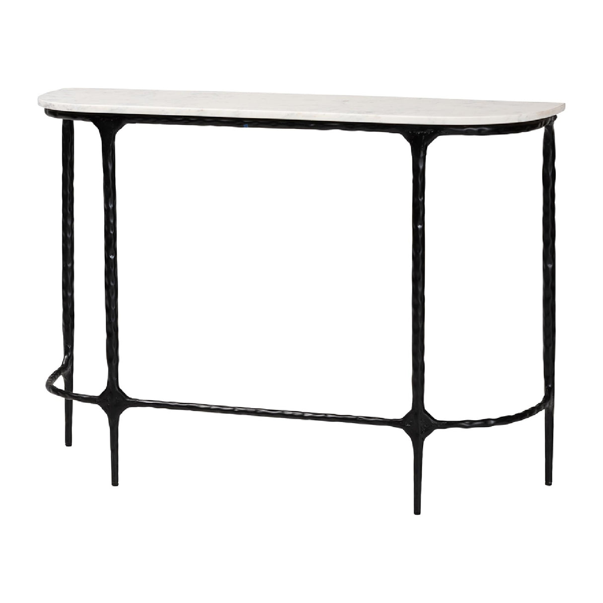 Modern European furniture - White Marble Console Table - www.oroa.com | Oroa.com
