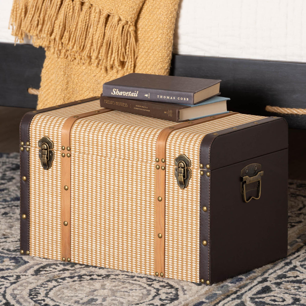 Modern European furniture -Solid Wood Storage Trunk - www.oroa.com | Oroa.com