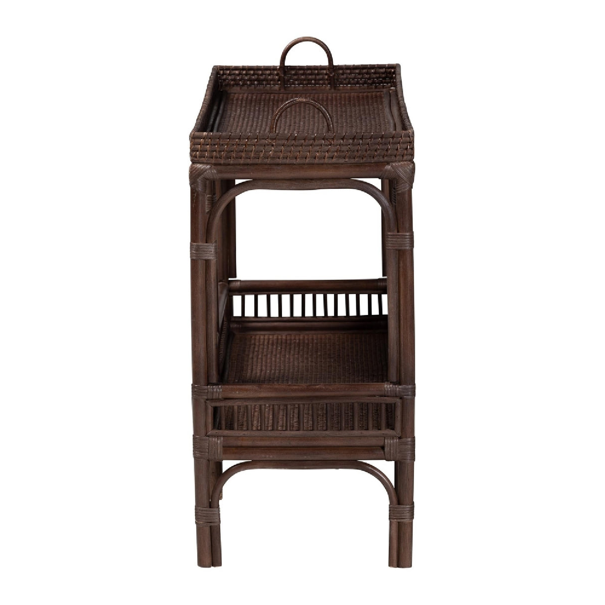 Modern European furniture - Woven Rattan Console Table - www.oroa.com | Oroa.com