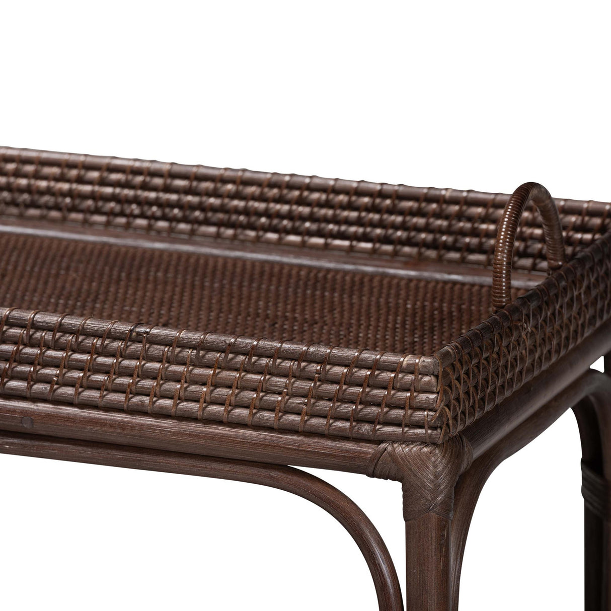 Modern European furniture - Woven Rattan Console Table - www.oroa.com | Oroa.com