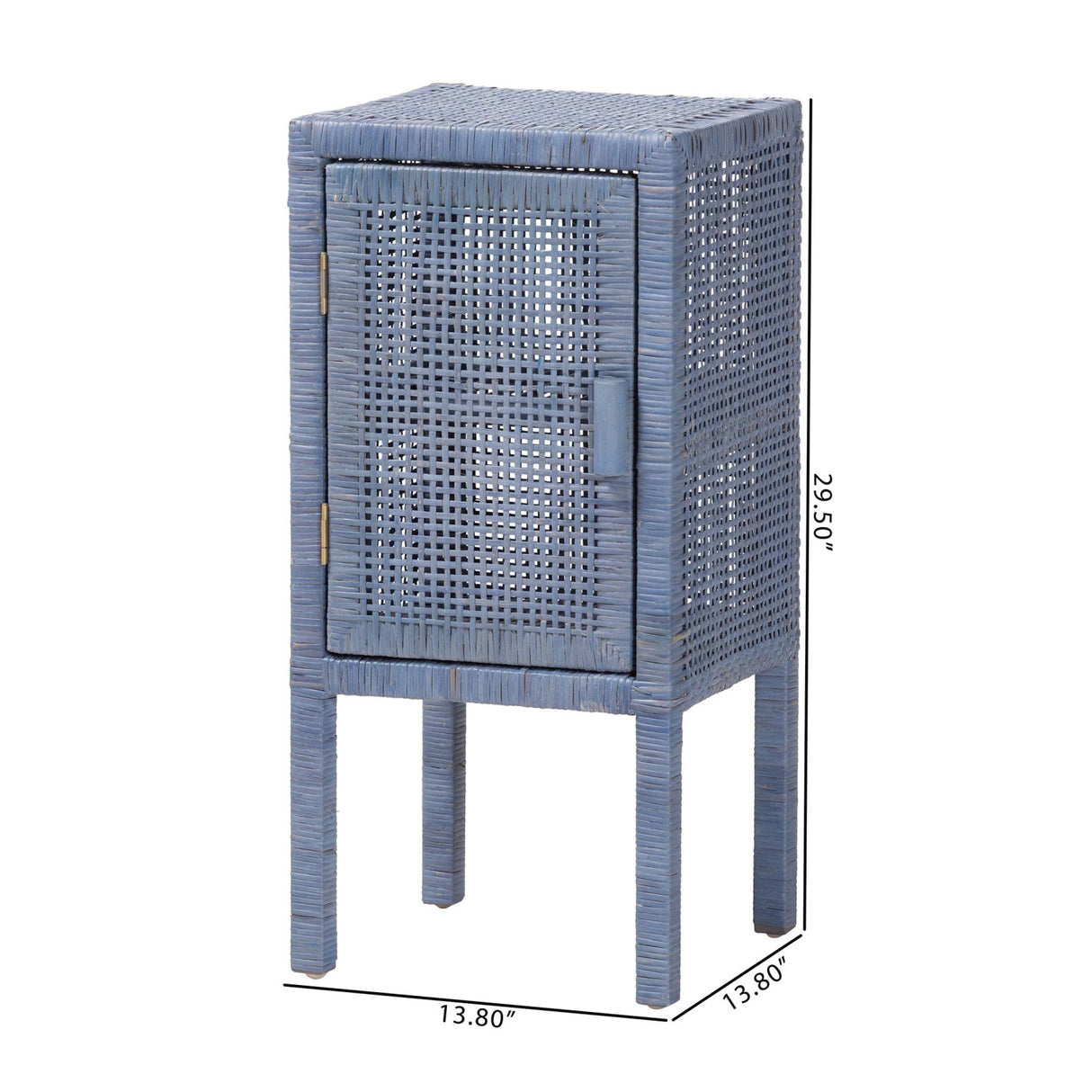 Modern European furniture - Handwoven Rattan Bedside Table - www.oroa.com | Oroa.com