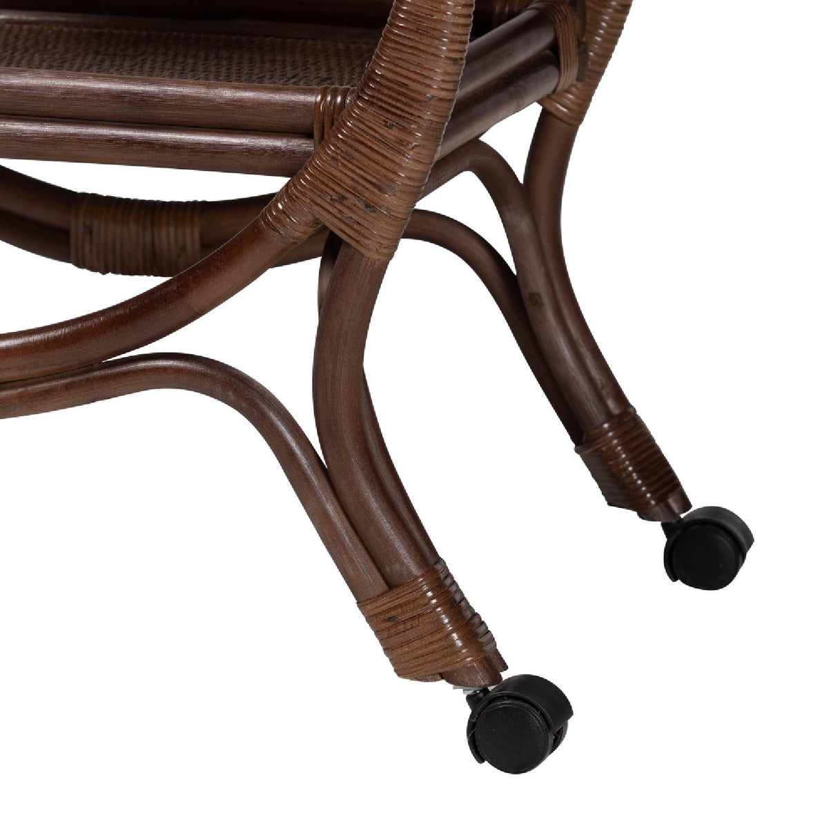 Modern European furniture - Handwoven Rattan Kitchen Cart | Oroa.com