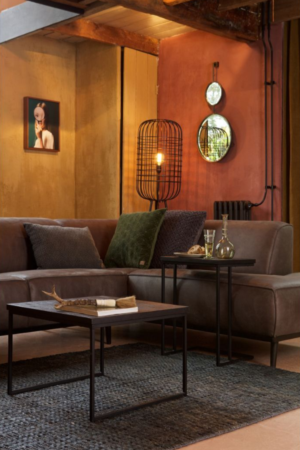 Black Wooden Square Side Table | BePureHome Sharing