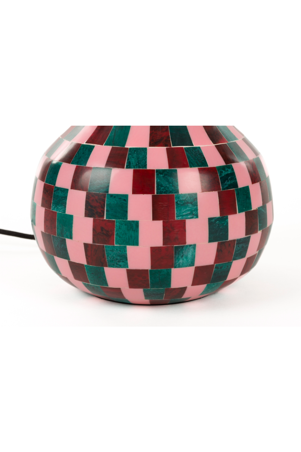 Cylindrical Fabric Shade Table Lamp | Bold Monkey Don't Be Afraid Of Color | Oroa.com