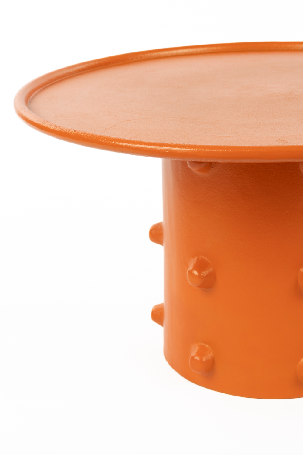 Orange Round Coffee Table | Bold Monkey Pinch Me | OROA.com