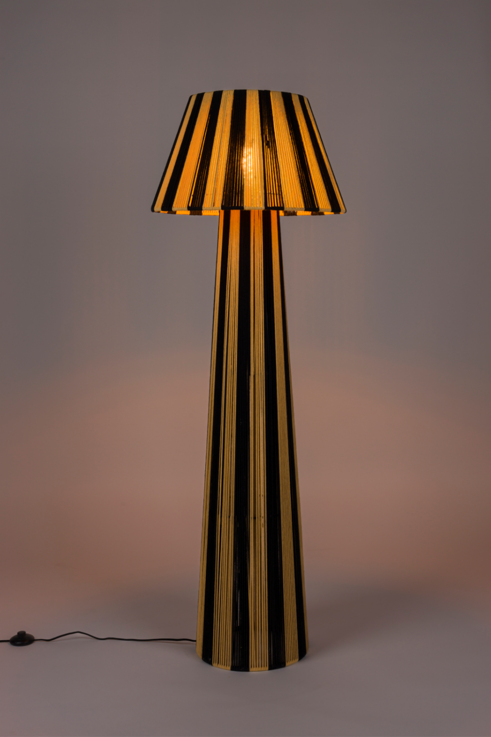 Cord Stripes Floor Lamp | Bold Monkey Stripe It Up | Oroa.com