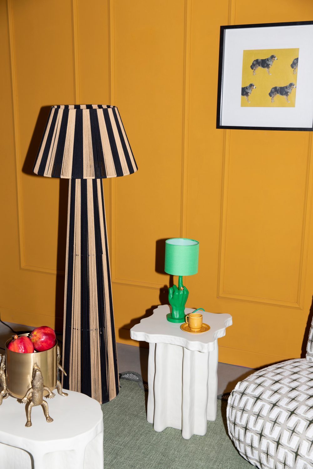 Cord Stripes Floor Lamp | Oroa.com