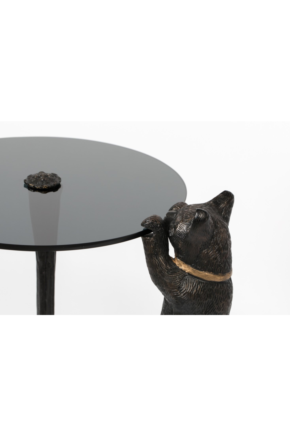 Black Panther Side Table | Bold Monkey No Girlfriend No Problem | OROA.com