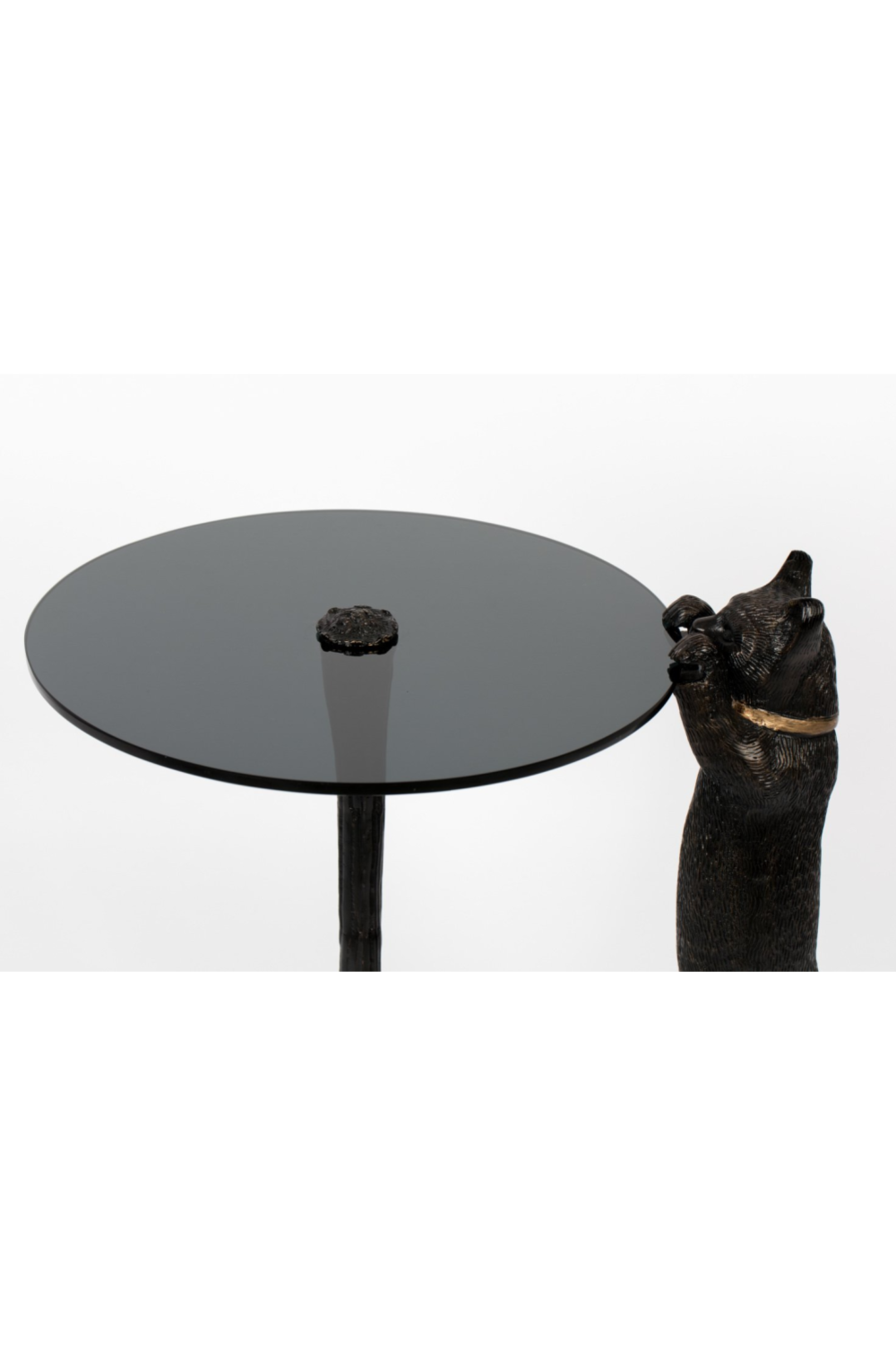 Black Panther Side Table | Bold Monkey No Girlfriend No Problem | OROA.com