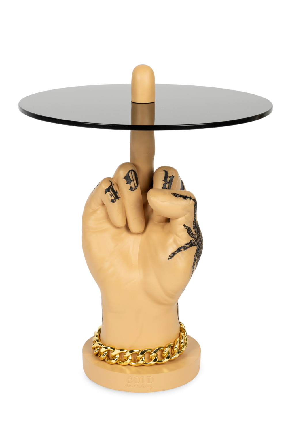 Retro Art Side Table | Bold Monkey Fother Mucker | OROA.com