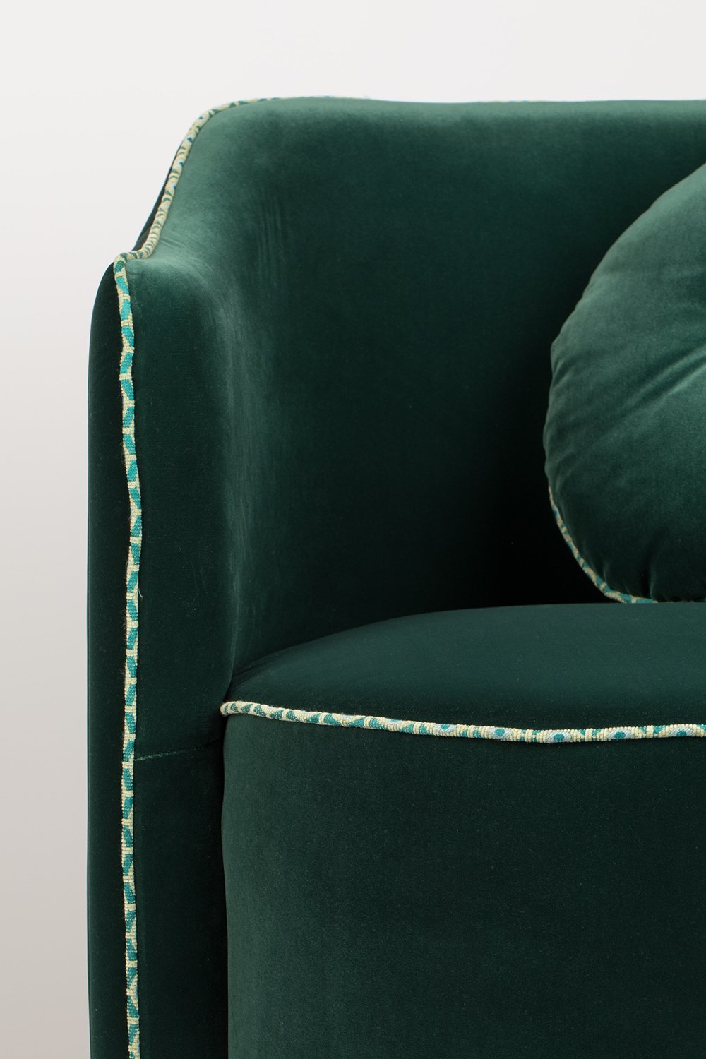 Velvet Swivel Lounge Chair | Oroa.com