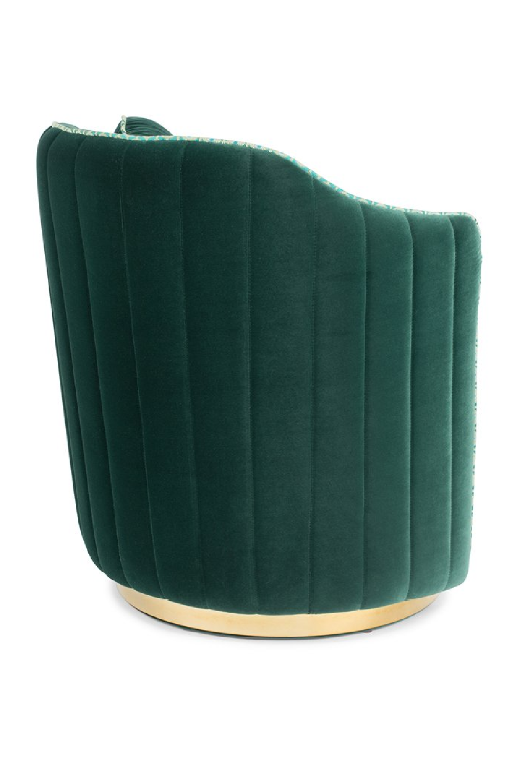 Velvet Swivel Lounge Chair | Oroa.com