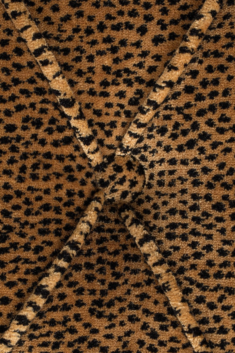 Curved Tufted Brown Velvet Sofa | Bold Monkey Too Pretty To Sit On | OROA.com