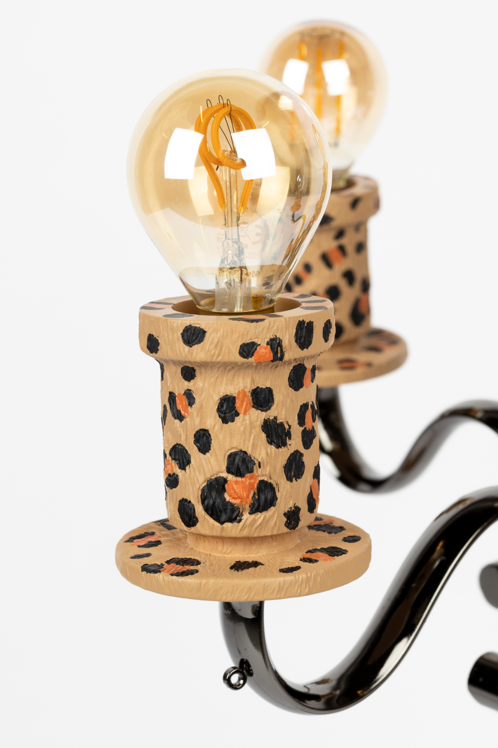 Art Deco Floor Lamp | Bold Monkey Proudly Crowned Panther | OROA.com