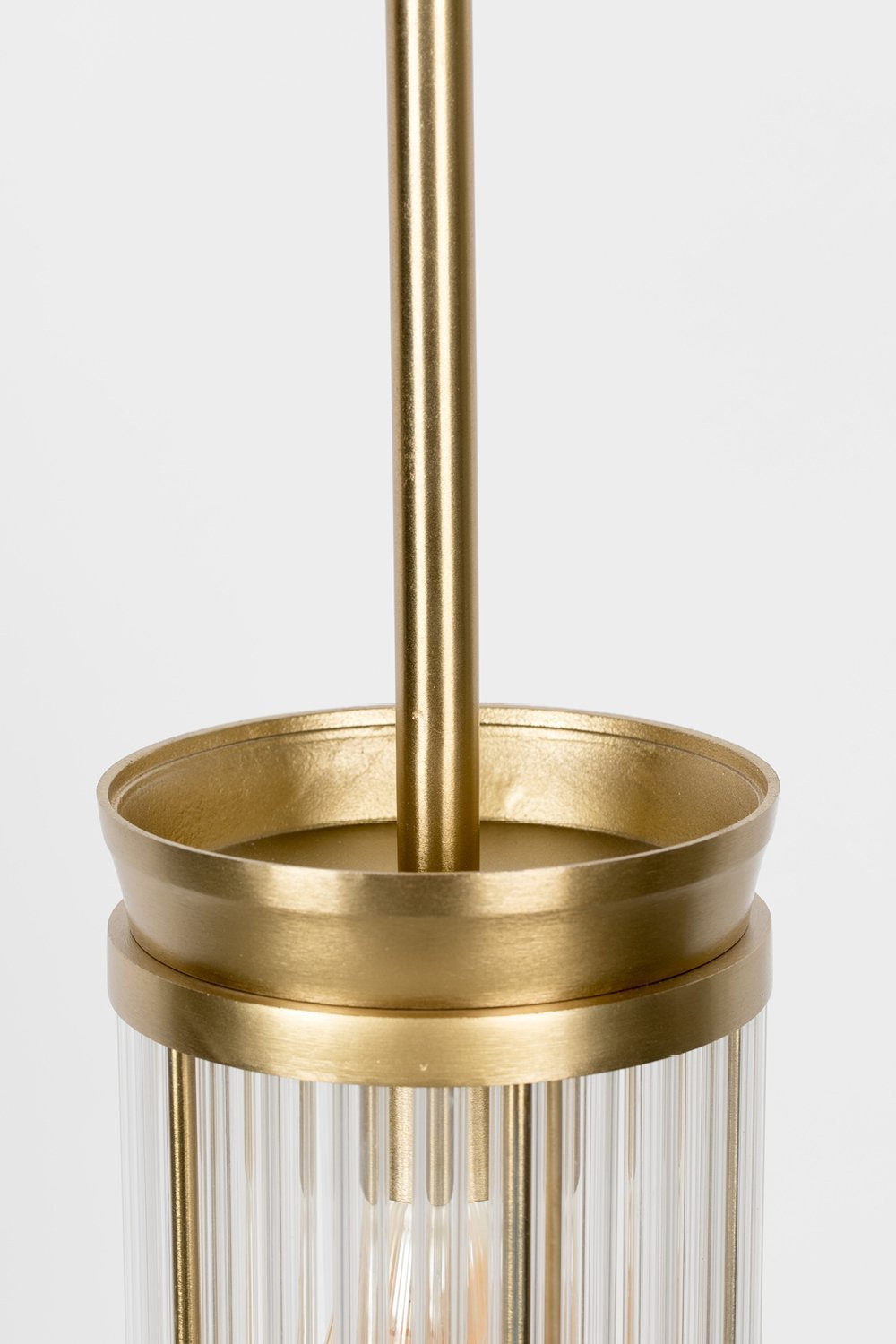 Brass Pendant Lamp M | Bold Monkey Angel on Fire | OROA.com