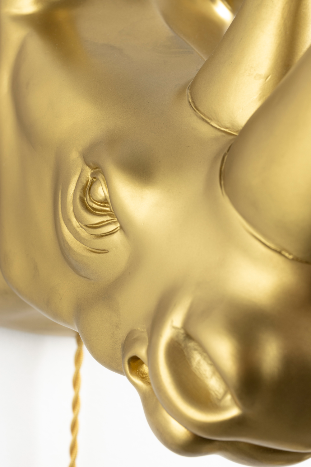 Animal Head Wall Lamp | Bold Monkey Mind Your Own Rhino | OROA.com