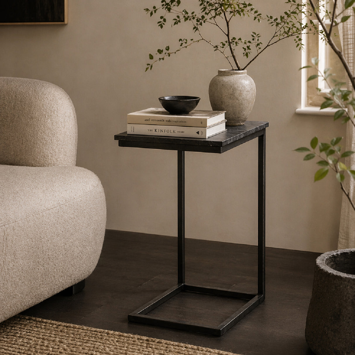 Marble Top End Table | Oroa.com