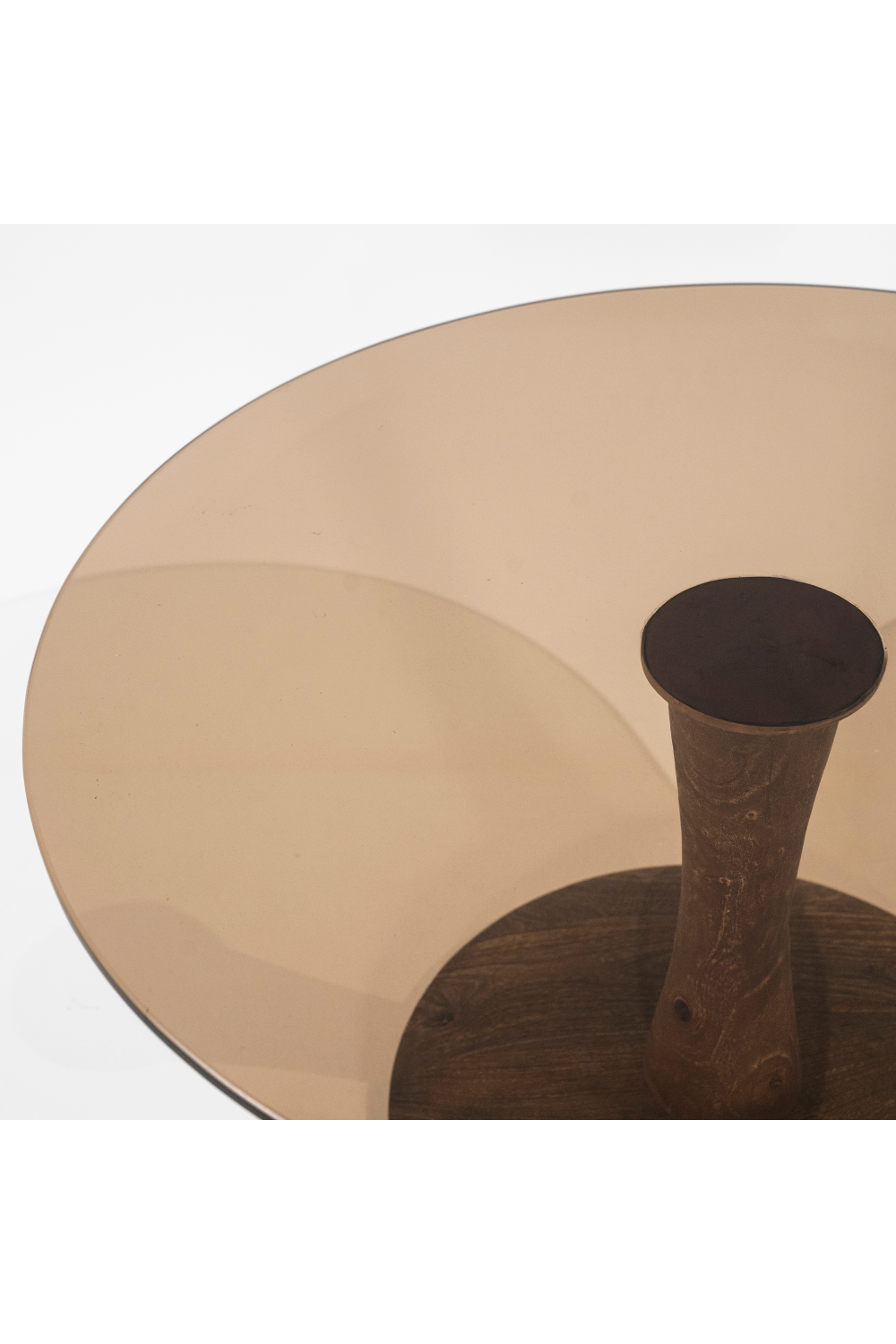 Round Pedestal Coffee Table L | By-Boo Boogie | OROA.com