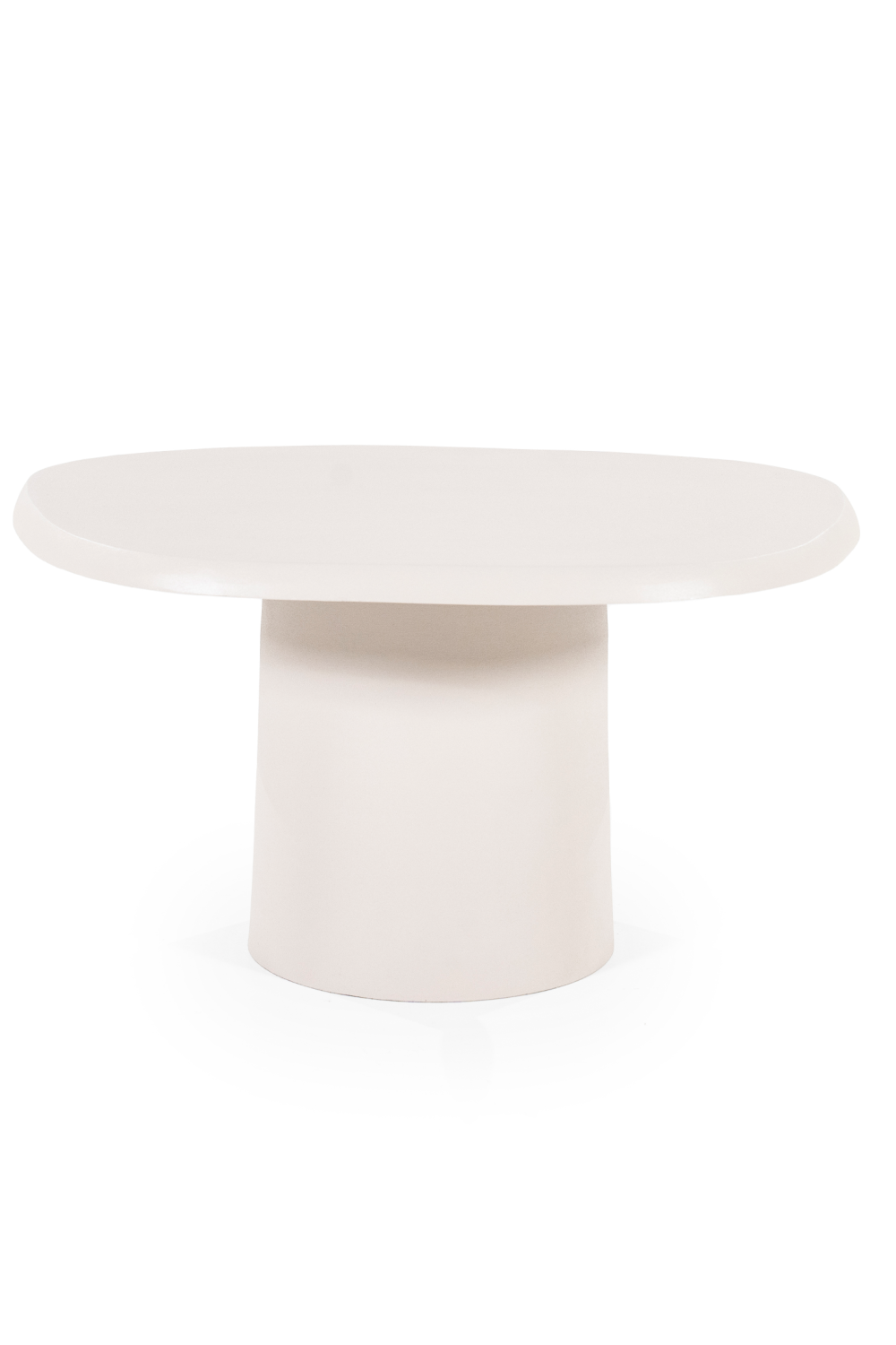 White Aluminum Side Table | By-Boo Sten | OROA.com