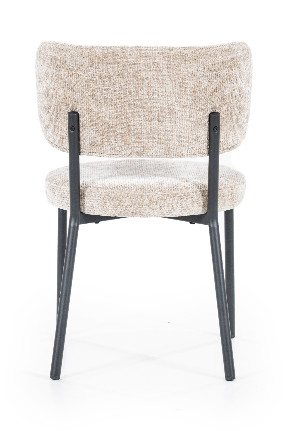 Fabric Minimalist Dining Chairs (2) | By-Boo Oasis | Oroa.com