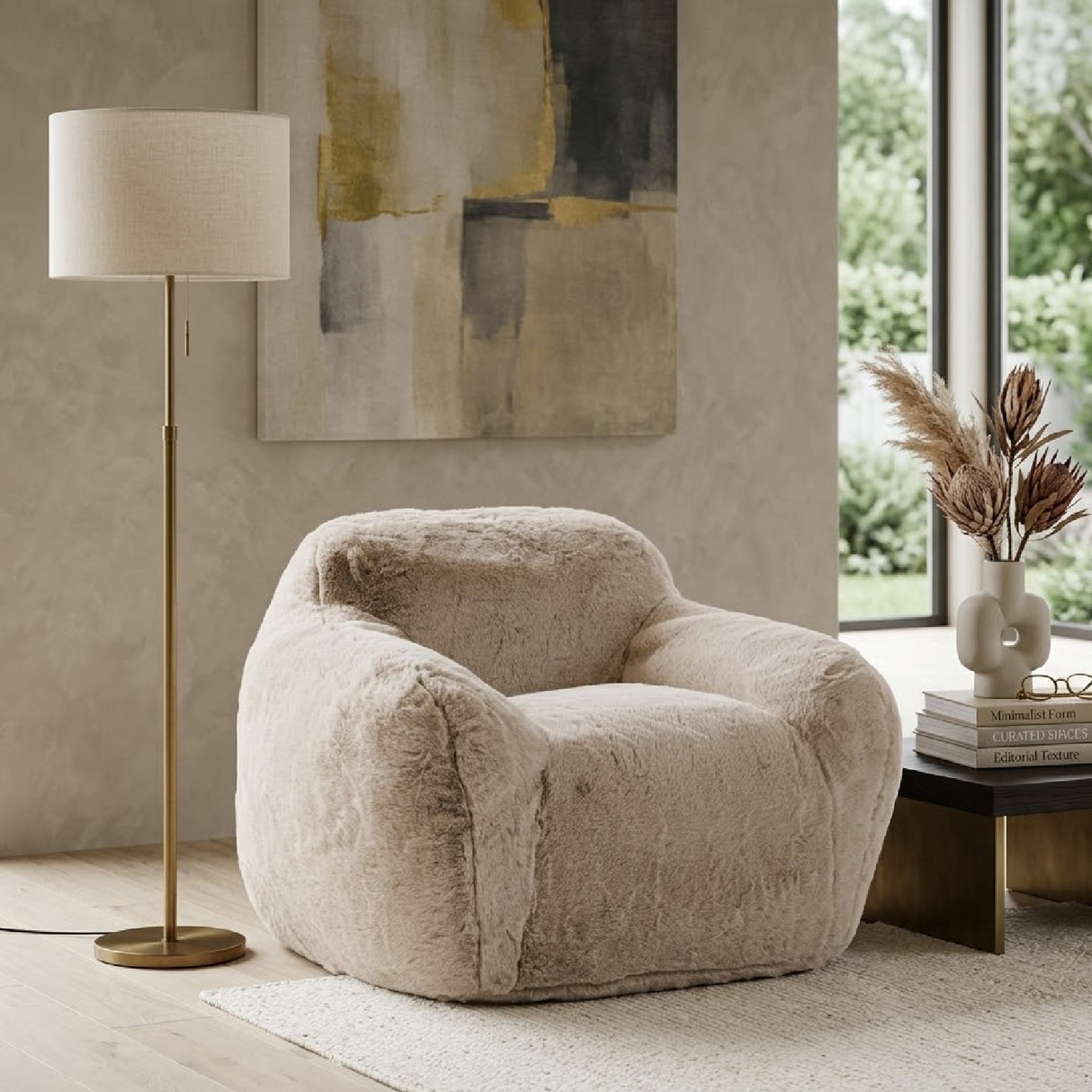 Modern Minimalist Lounge Chair | Oroa.com