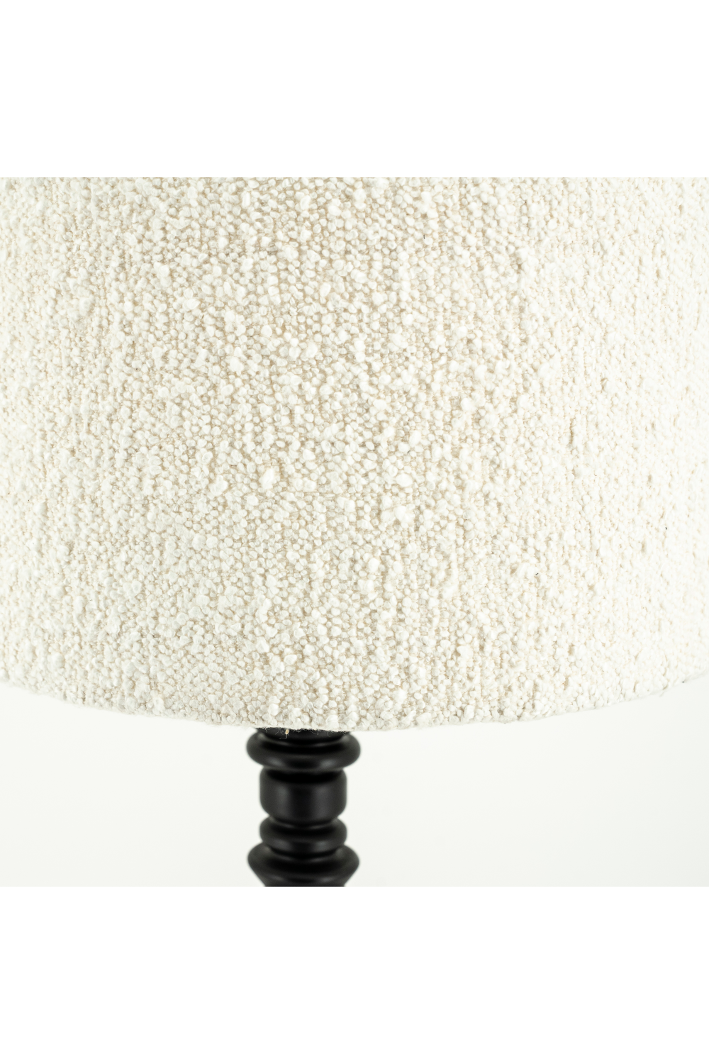 White Fabric Shade Floor Lamp | By-Boo Pulse | OROA.com
