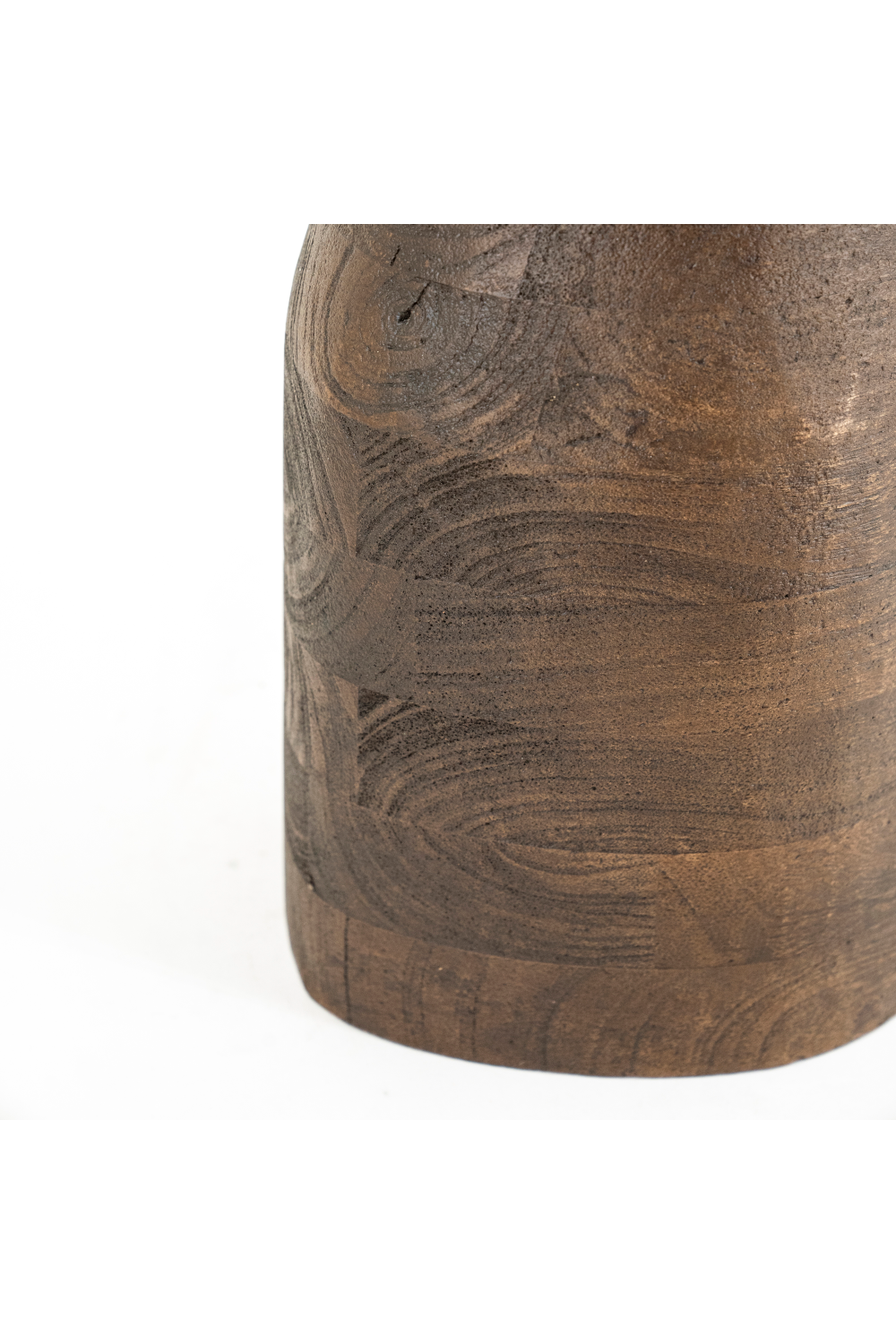 Organic-Shaped Wooden Side Table | By-Boo Cobble | Oroa.com