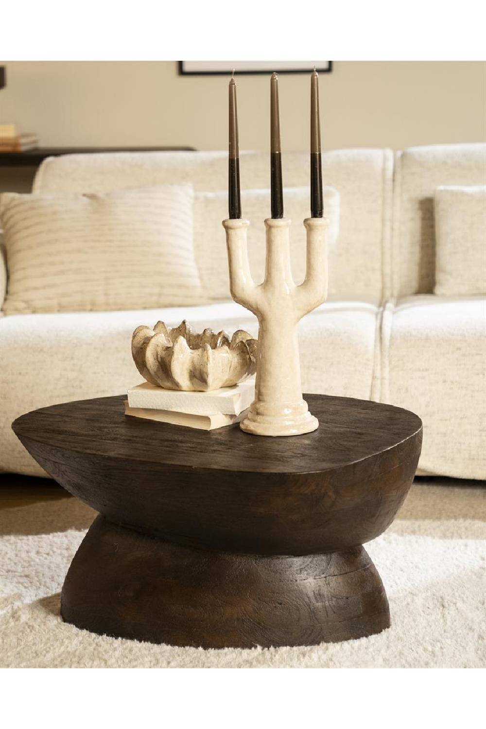 Wooden Organic Coffee Table | Oroa.com