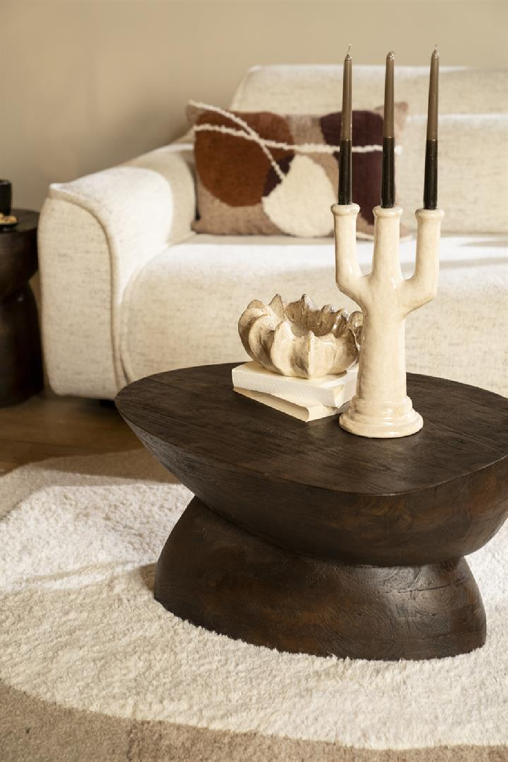 Wooden Organic Coffee Table | Oroa.com