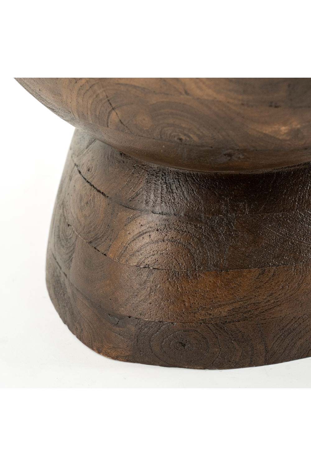 Wooden Organic Coffee Table | By-Boo Cobble