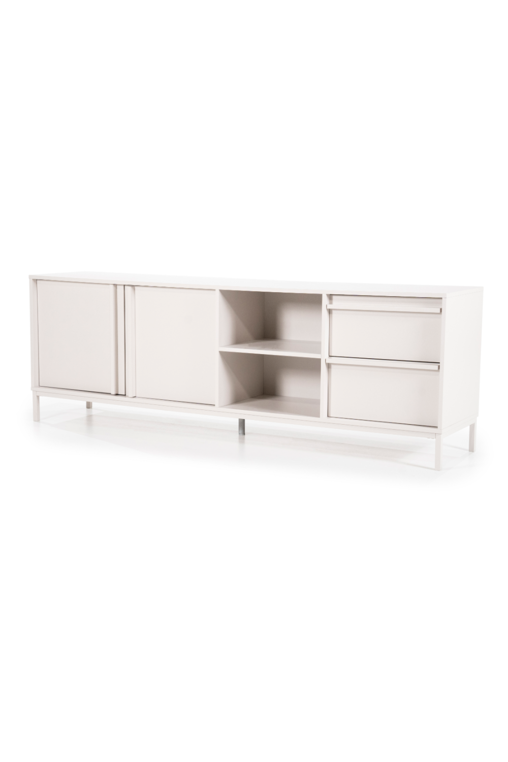 White Metal TV Cabinet | By-Boo Boaz | OROA.com