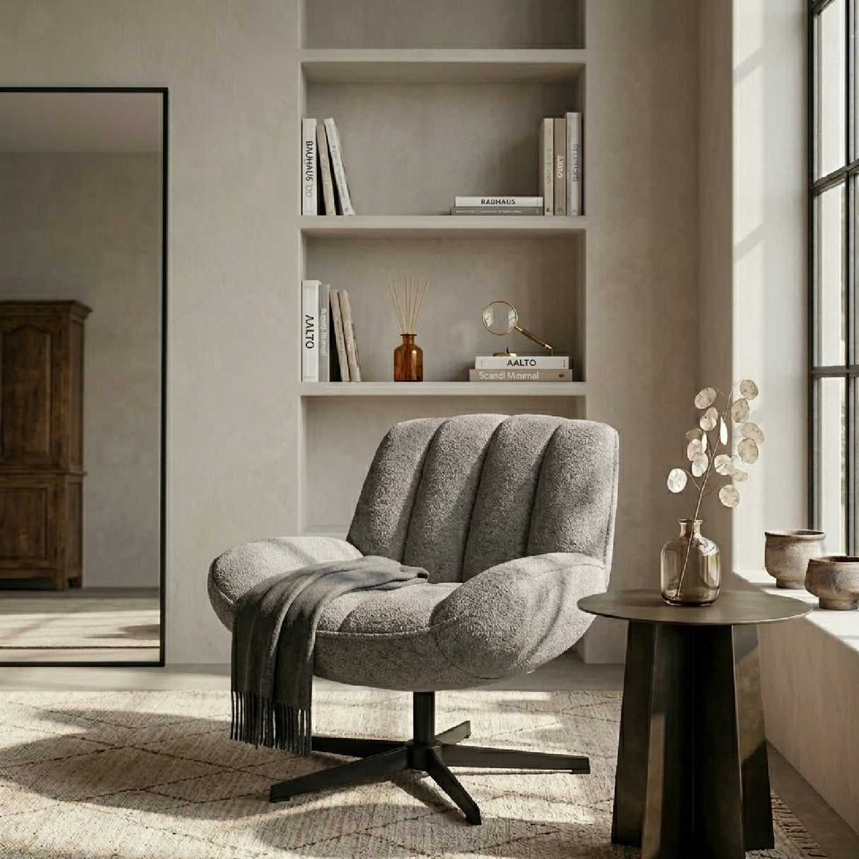 Modern Swivel Lounge Chair | Oroa.com