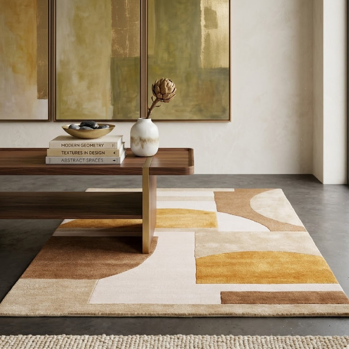 Patterned Wool Rug 6' x 10' | Oroa.com