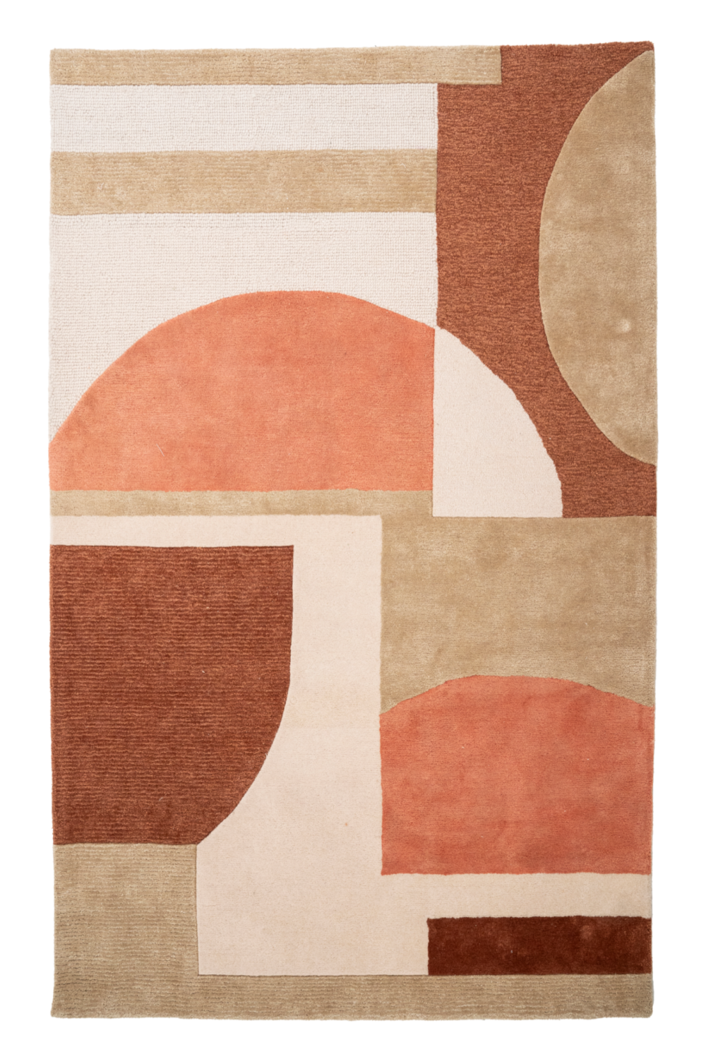 Patterned Wool Rug 6' x 10' | By-Boo Kazi | OROA.com