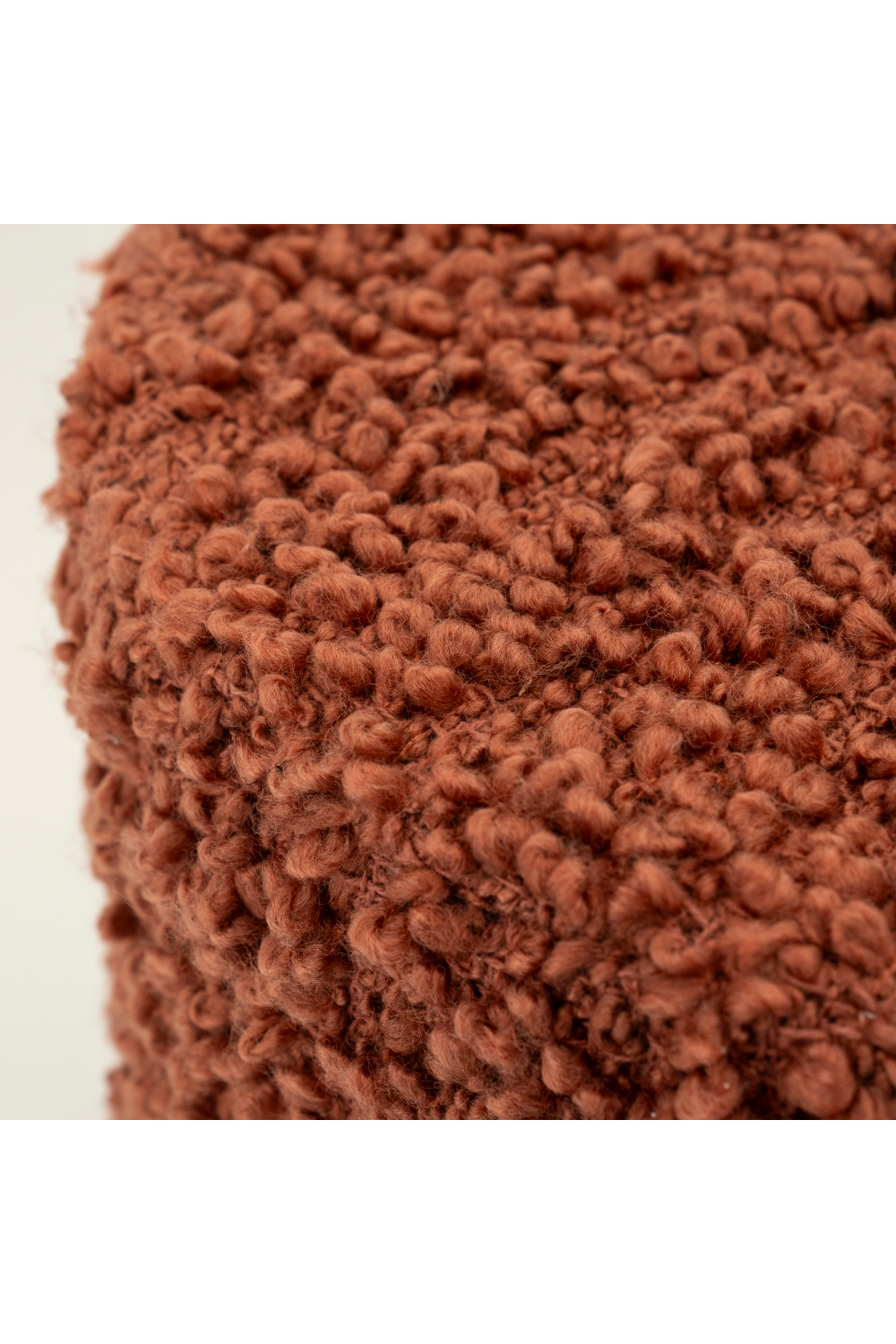 Round Upholstered Stool L | By-Boo Vista | OROA.com