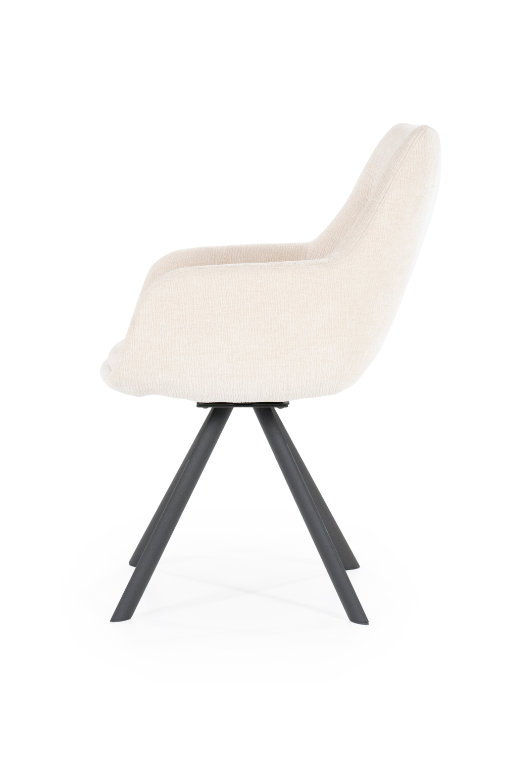 Upholstered Swivel Armchair (2) | By-Boo Bliss | OROA.com