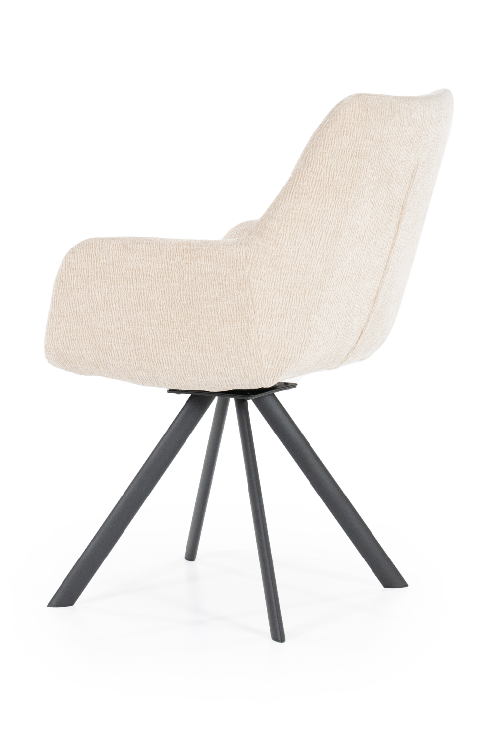 Upholstered Swivel Armchair (2) | By-Boo Bliss | OROA.com