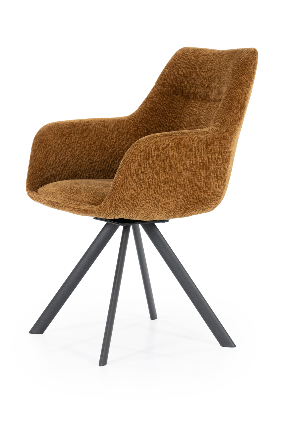 Upholstered Swivel Armchair (2) | By-Boo Bliss | OROA.com