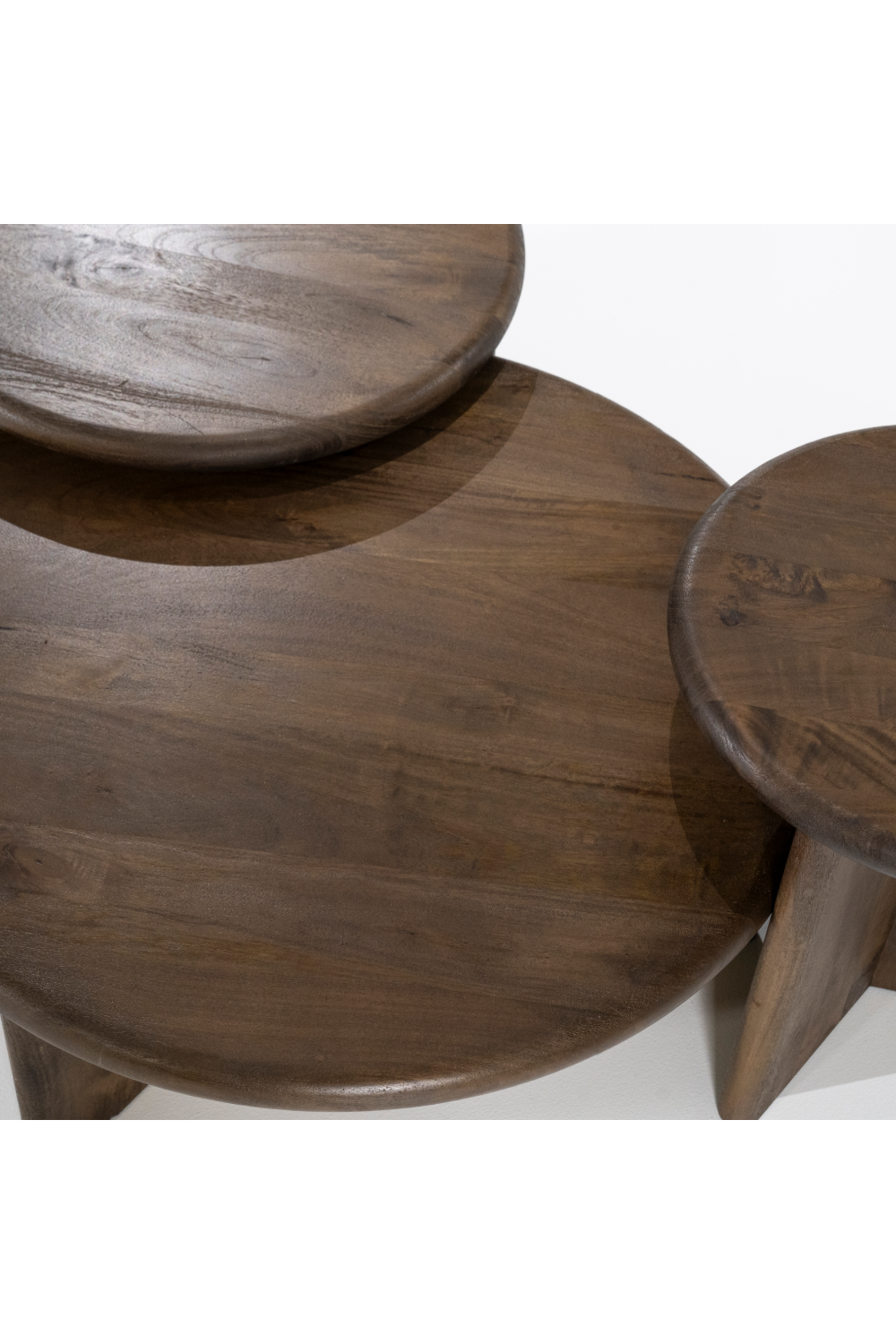 Round Wooden Coffee Table S | Oroa.com