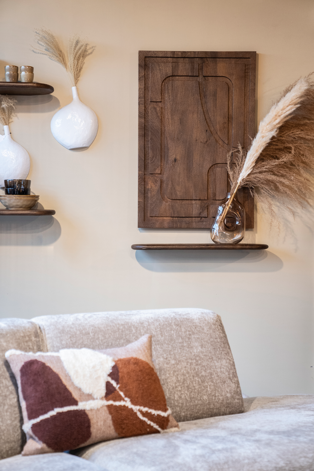 Mango Wood Wall Decor | By-Boo Kuzai | OROA.com