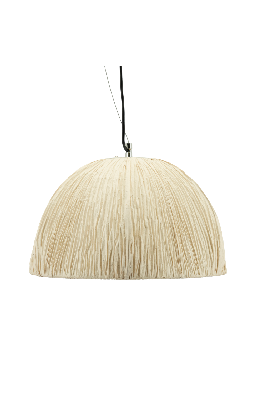 Handmade Paper Pendant Lamp | By-Boo Lokta | OROA.com