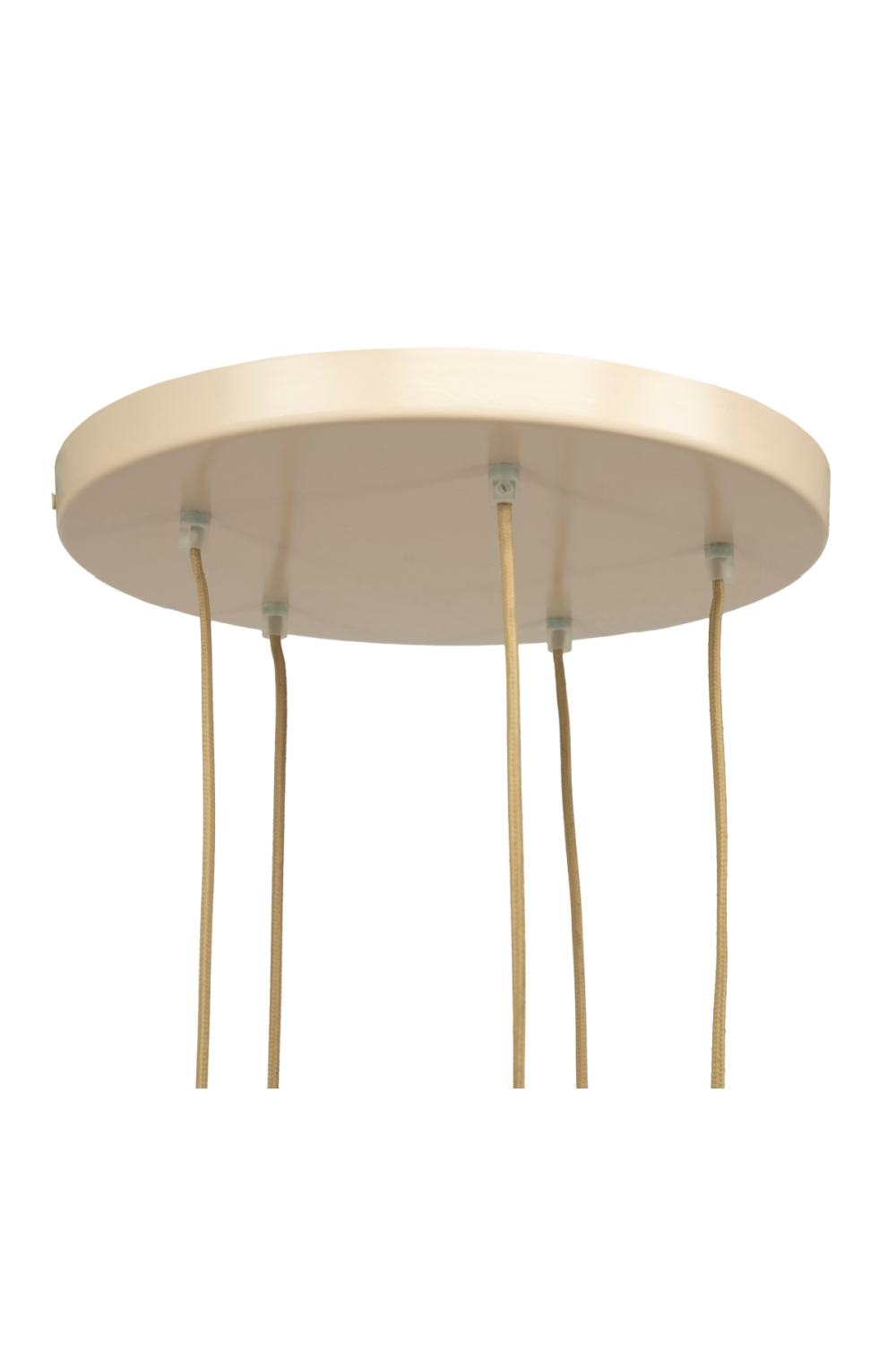 Beige Cylindrical Pendant Lamp | By-Boo Cylin | OROA.com