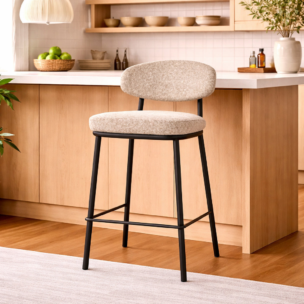 Modern Minimalist Bar Stools (2) | Oroa.com