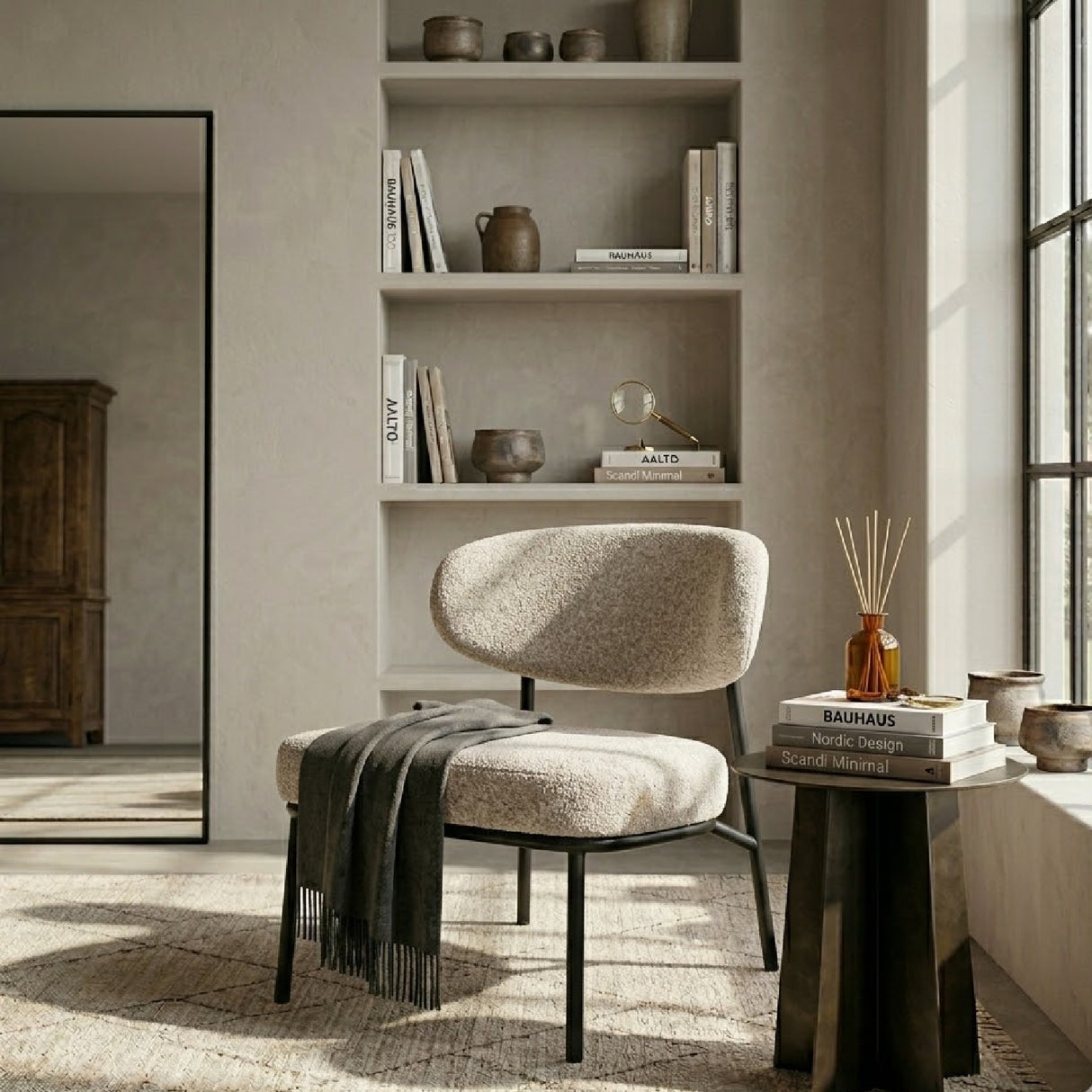 Modern Minimalist Lounge Chair | Oroa.com