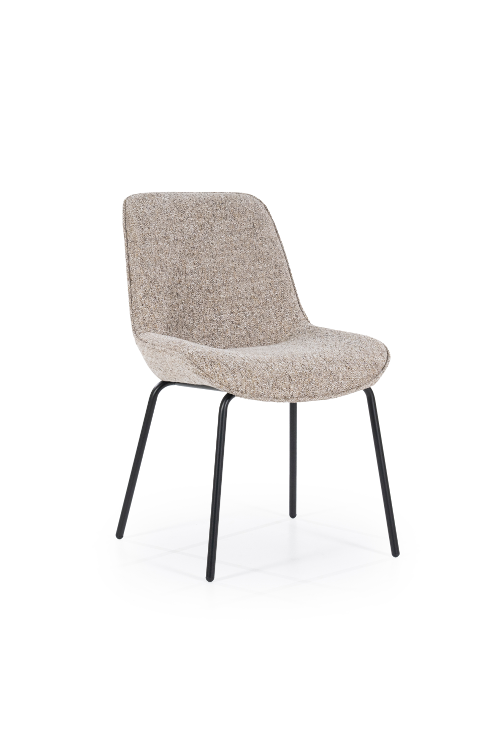 Minimalist Upholstered Dining Chairs (2) | By-Boo Base | OROA.com