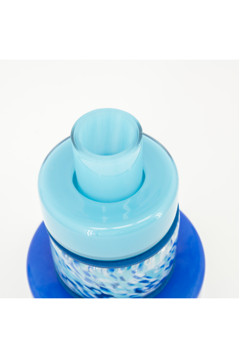 Stacked Glass Bud Vase | By-Boo Collars | OROA.com