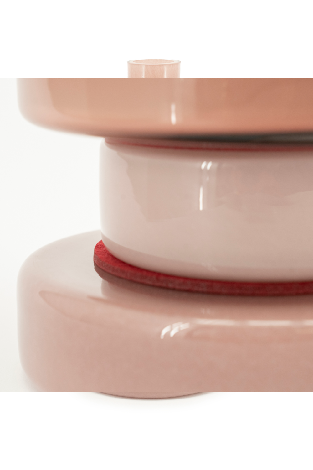 Stacked Glass Bud Vase | By-Boo Collars | OROA.com