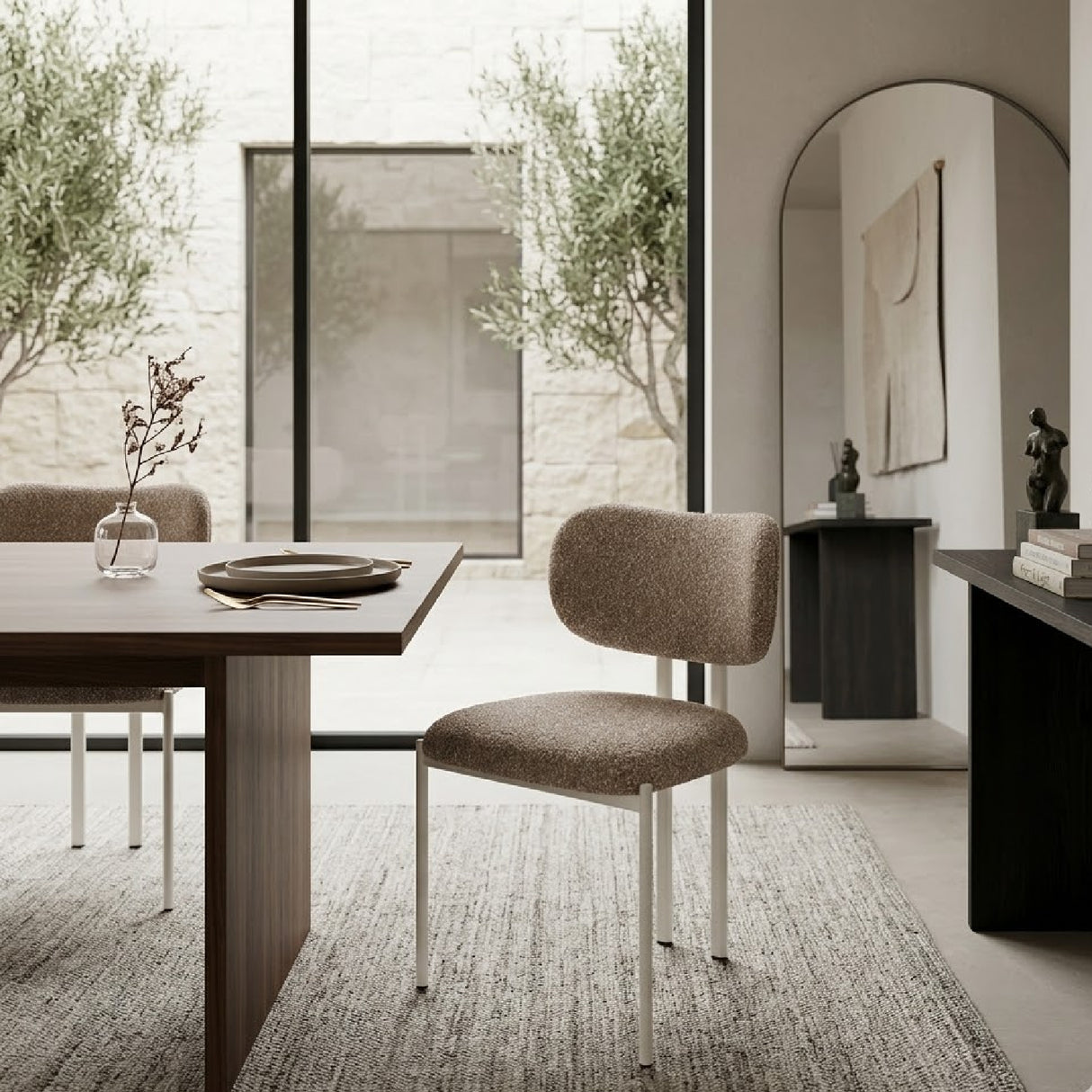 Padded Armless Dining Chairs (2) | Oroa.com