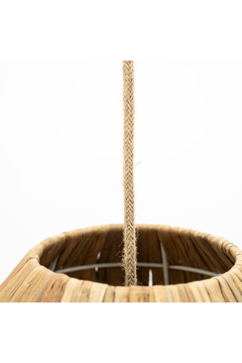 Natural Fiber Fluted Pendant Light | By-Boo Reb | OROA.com
